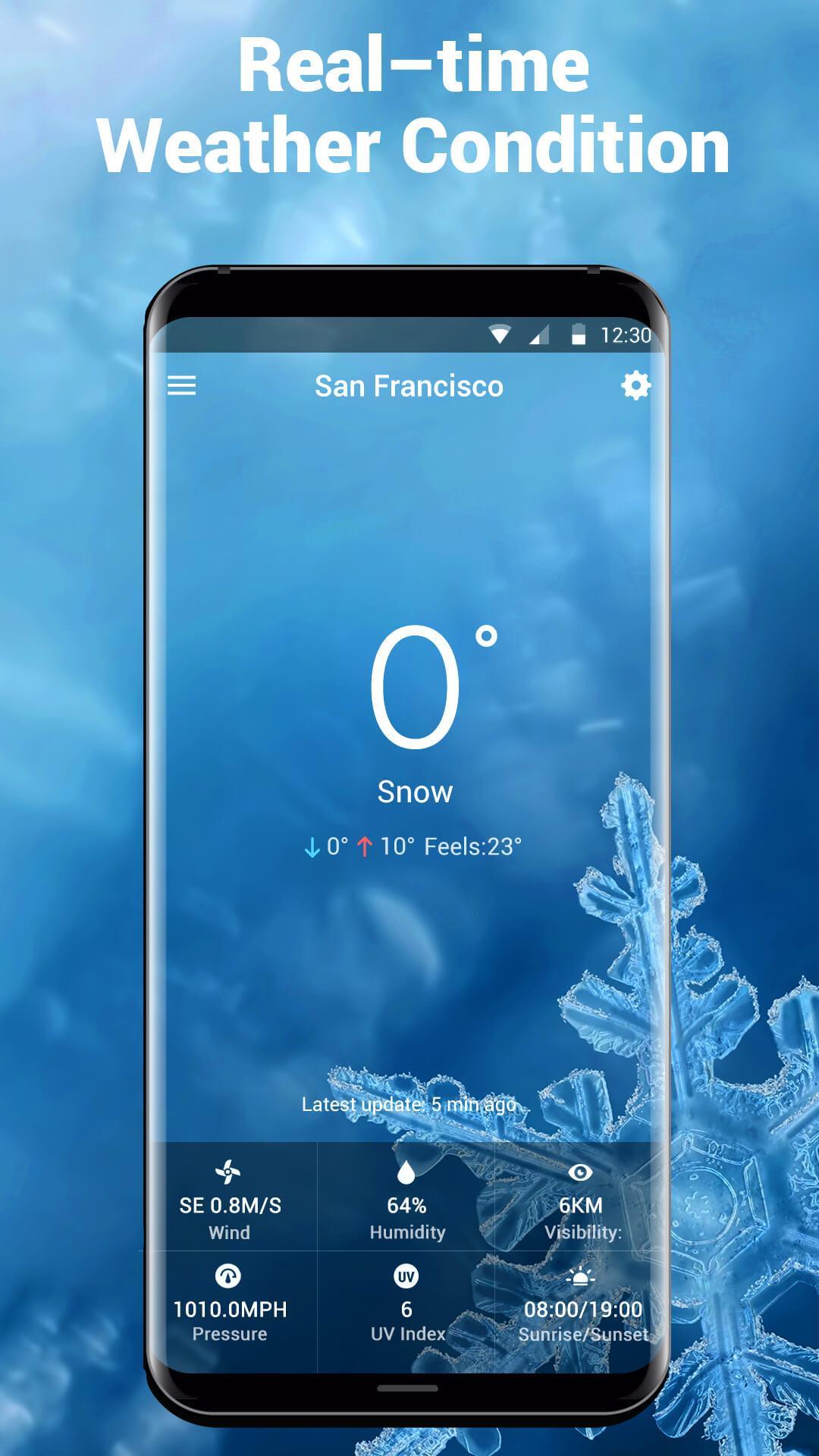 Accurate Weather forecast app and widget