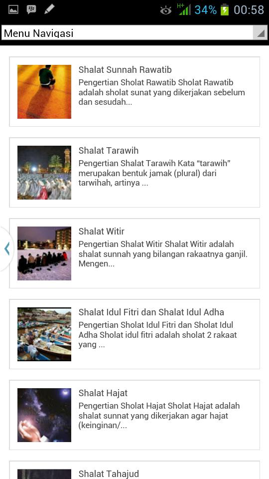 Buku Panduan Shalat Sunnah