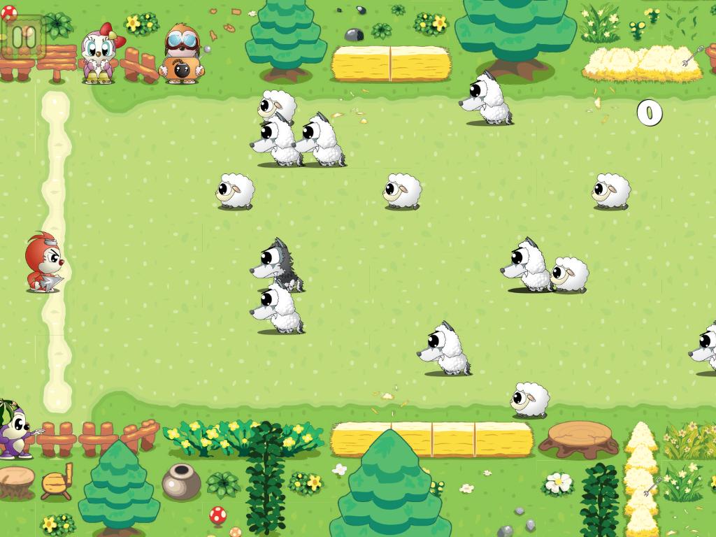 Sheepo Save - Smash Wolves