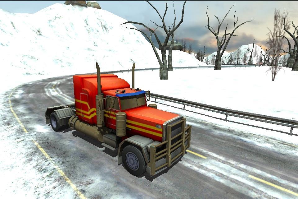 Snow Truck Car Racing
