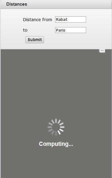 Distances between cities