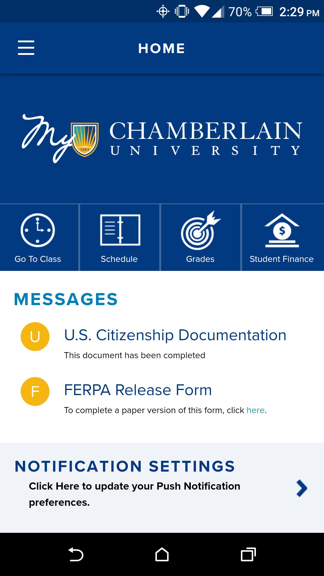 Chamberlain University