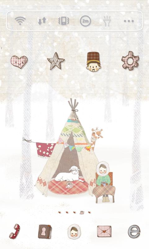 WinterCamp dodollauncher theme
