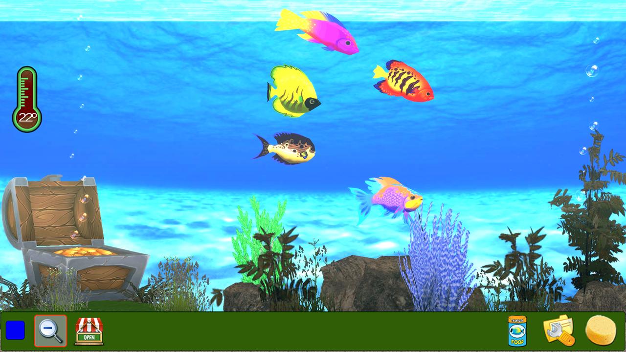 Real aquarium simulator