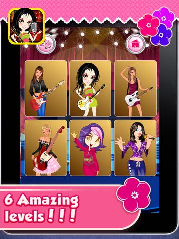 Rockstar Girl Dressup