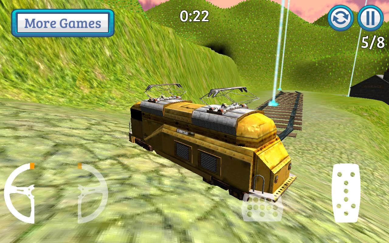 Stunt Racer - Train Tracks