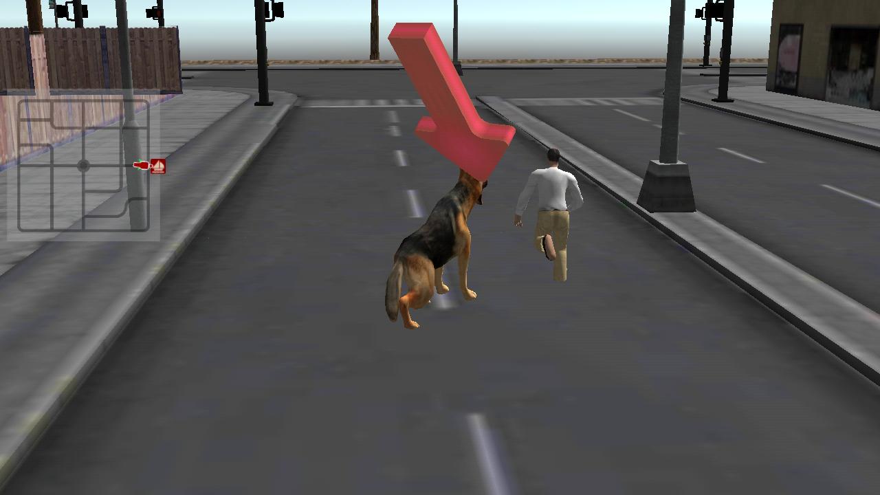 Crime City Police Dog Chase