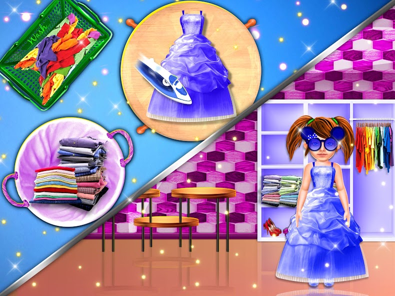 Spa Makeover Fun with Daddy