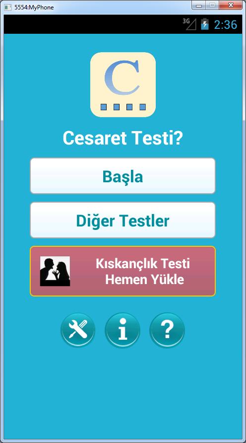 Cesaretini Test Et