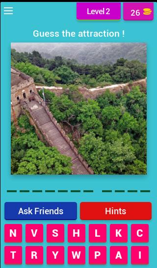 Guess the attractions!