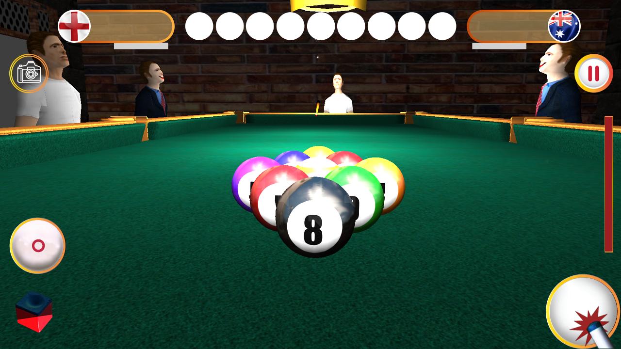 King of 8 Ball Billiard Pool