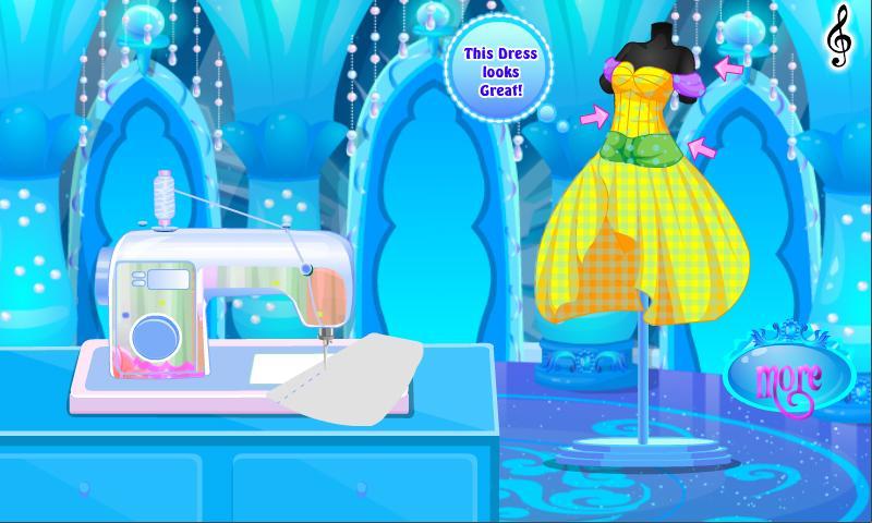 Princess Fashion Dress Design