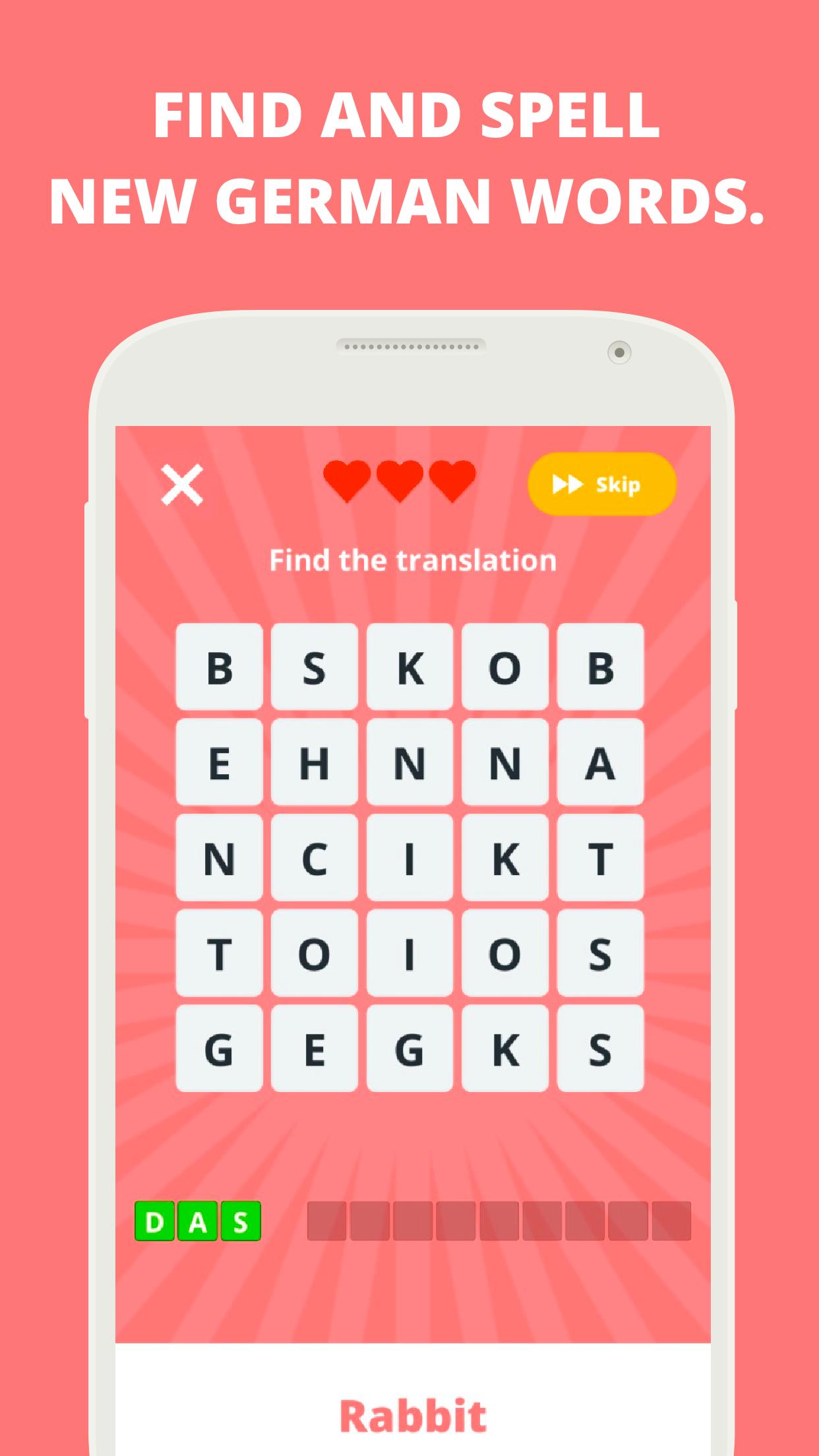 WordUp! The German Word Game