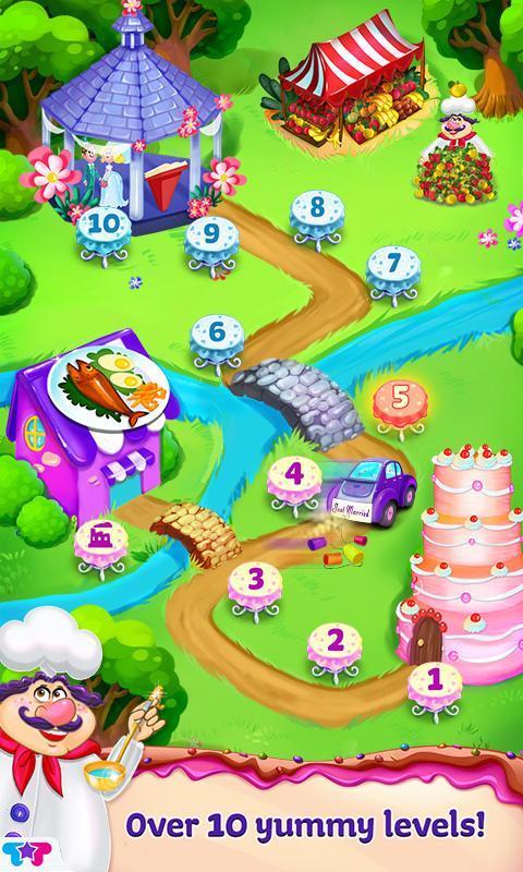 Clumsy Chef Wedding Cake