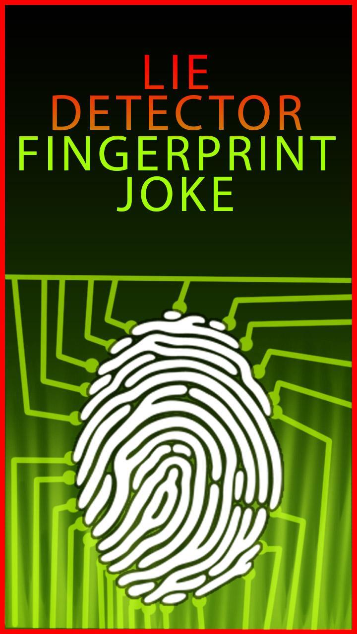 Lie Detector Fingerprint Joke