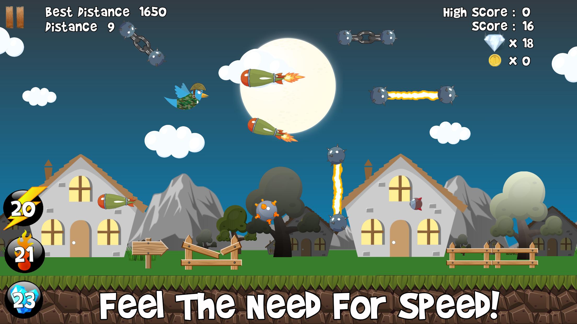 Angry Army Bird Flappys Rescue