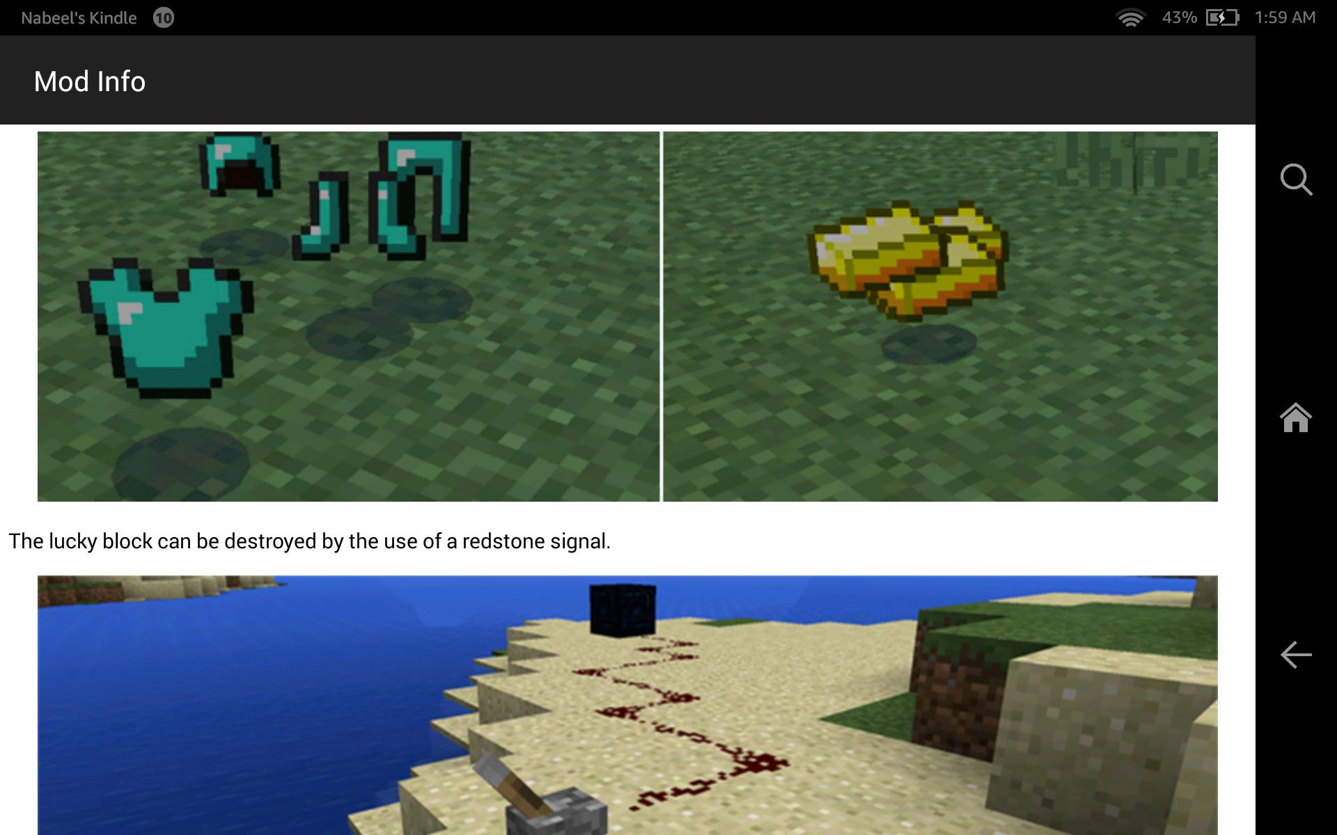 Lucky Block Mod for MCPE