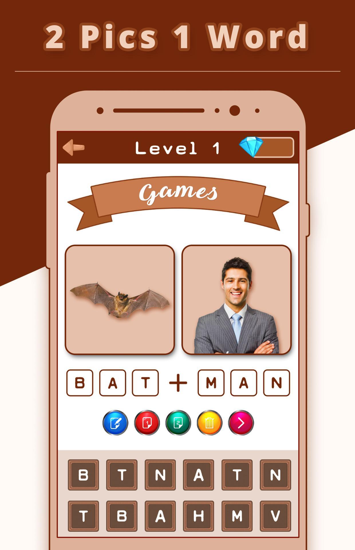 Two Pic One Word - Word Riddles