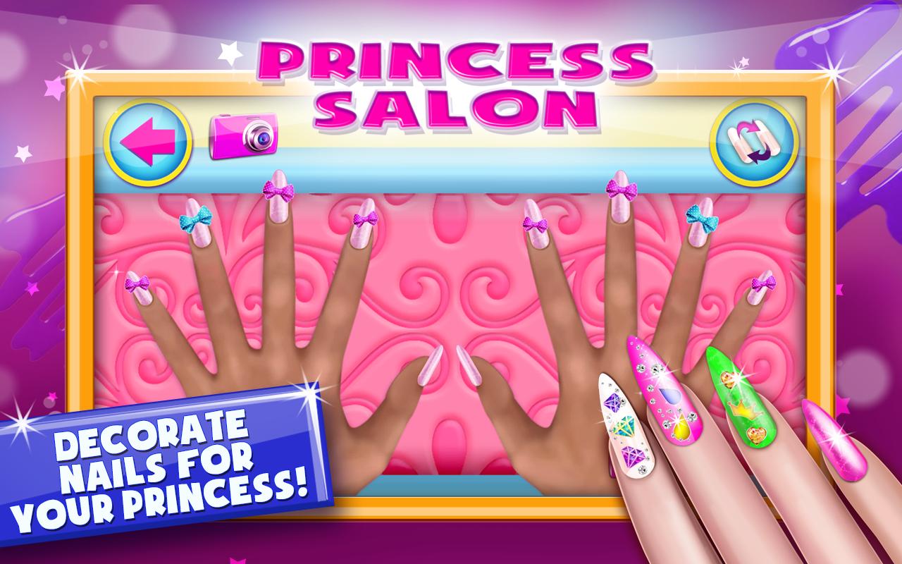 Princess Salon Magic Nail Game