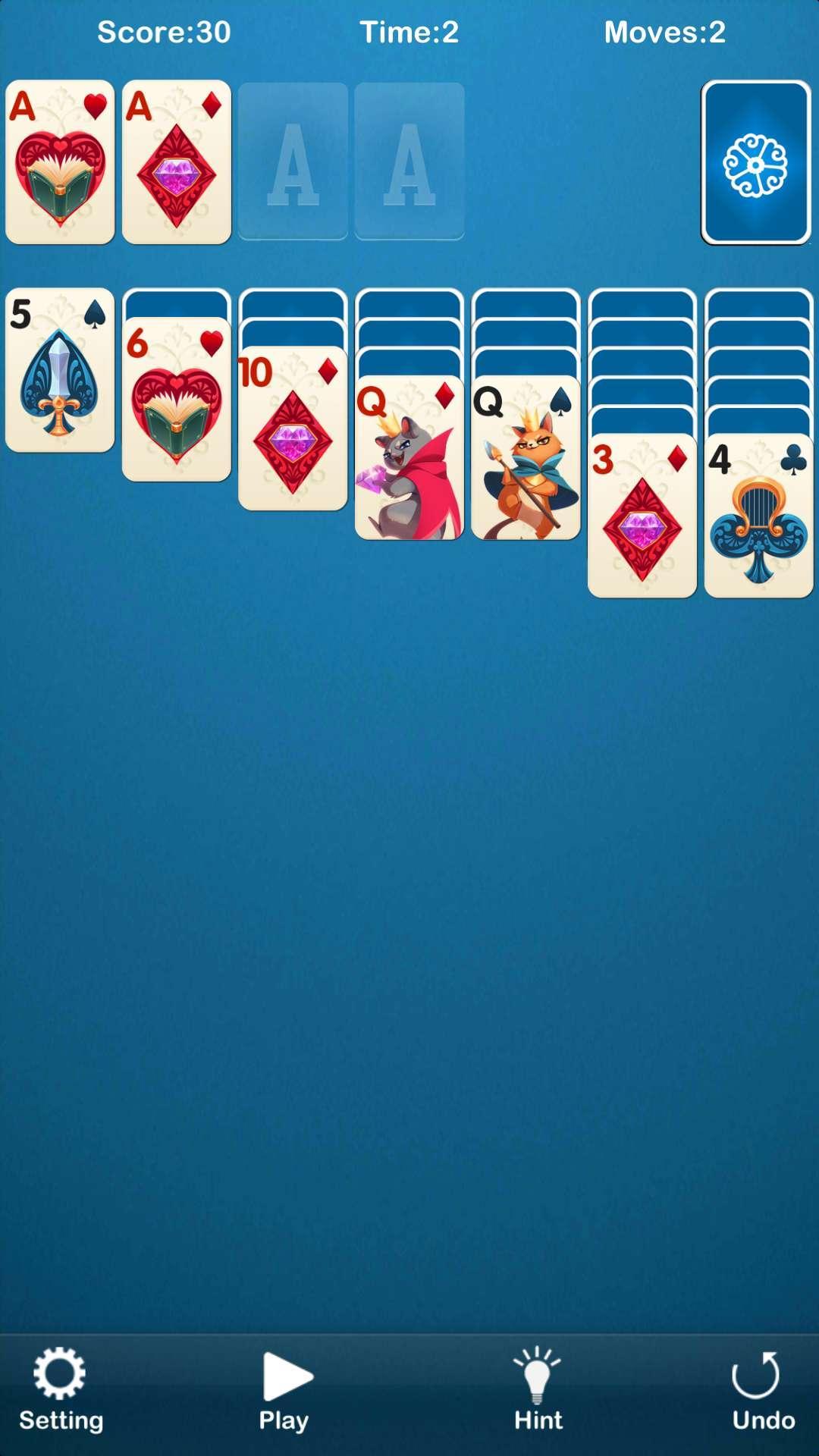 Solitaire Klondike Cats