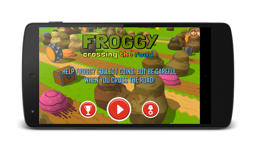 Froggy Crossing the Road