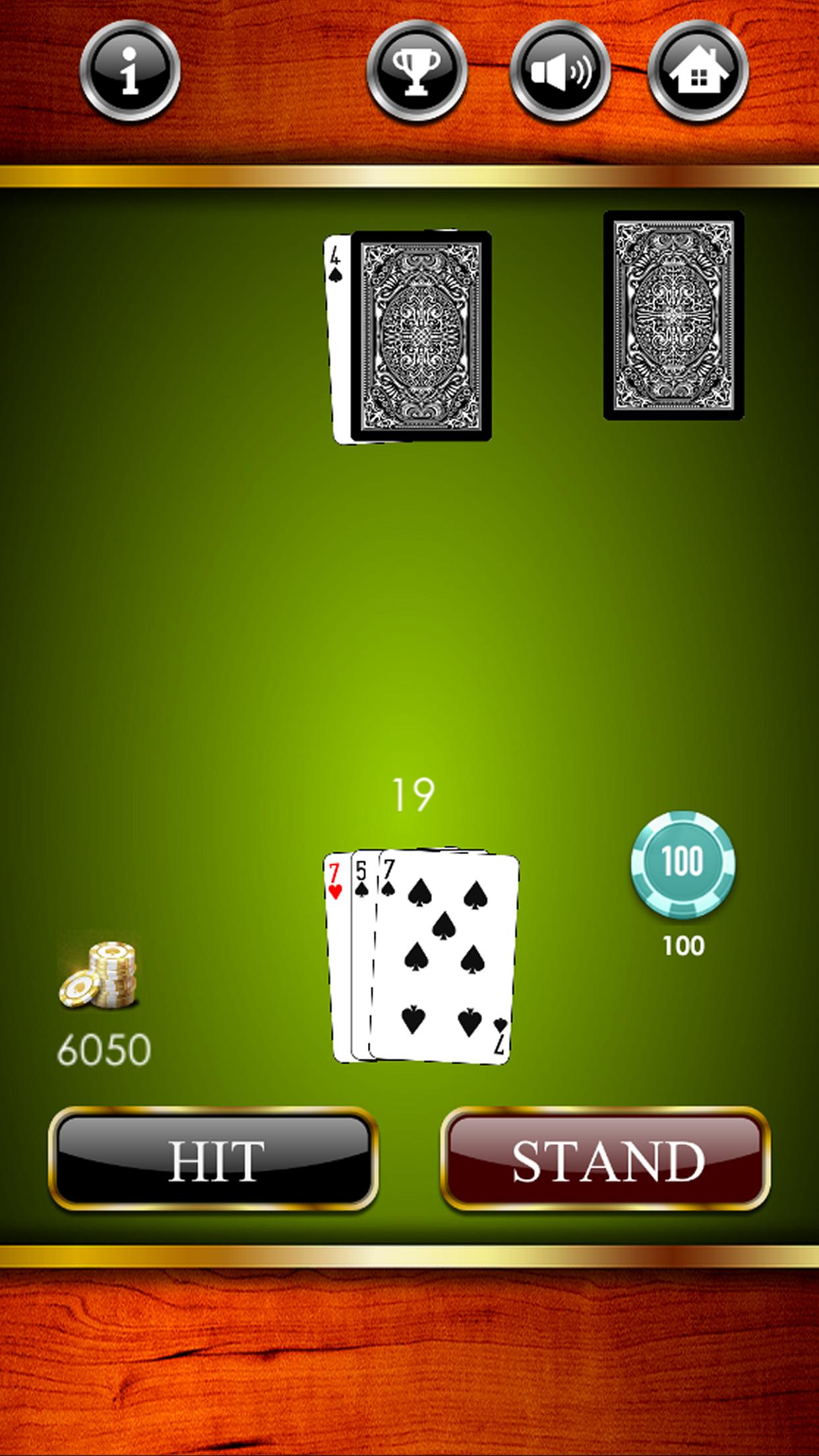 Simple Blackjack 21