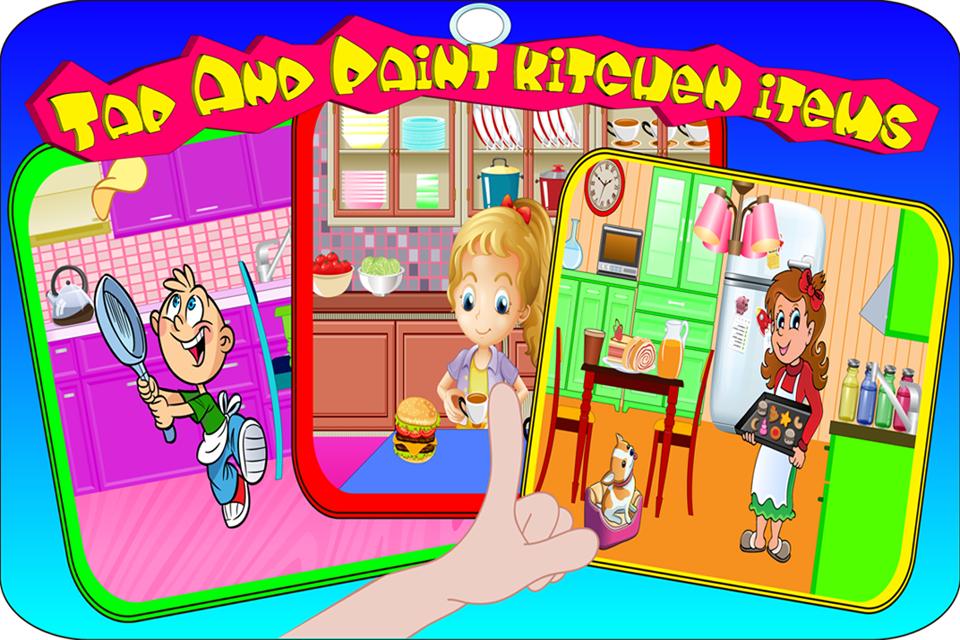 Capture and Color in Kitchen