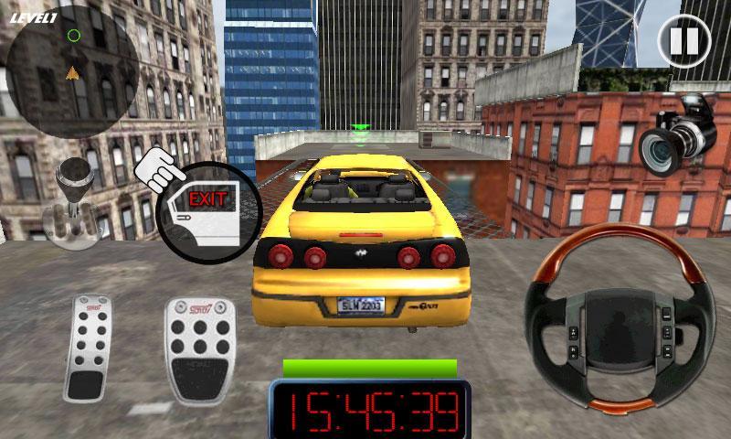 Crazy Roof Parking Simulator3D