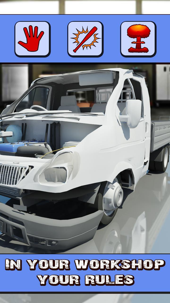 Crash Car Gazelle Simulator