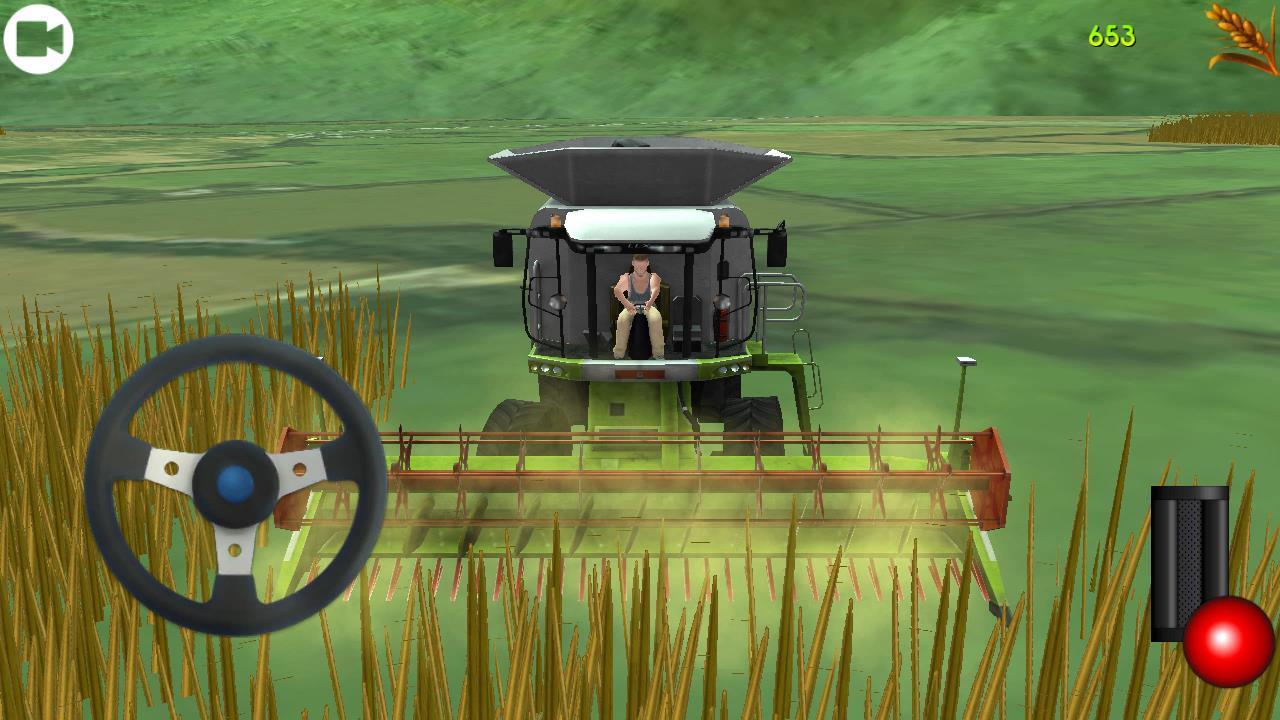 Tractor Sunshine Land Field