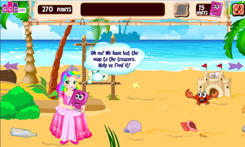 Juliet Island Adventure - princess game