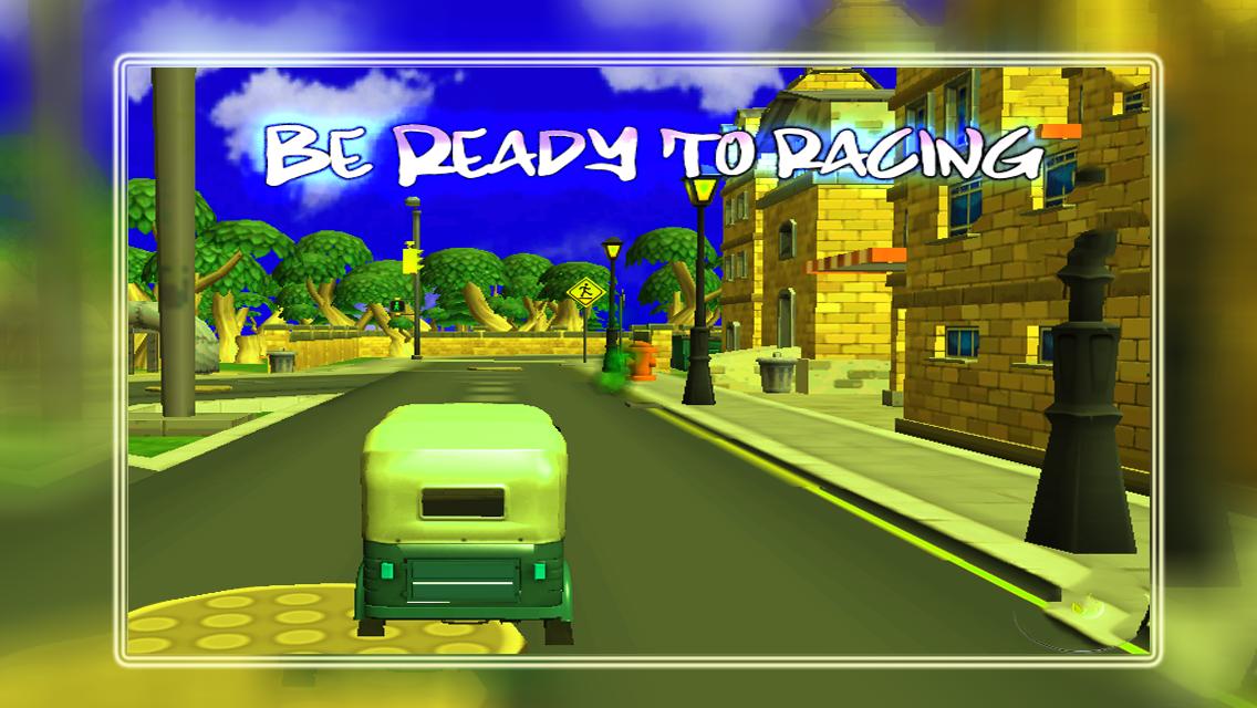 Motu Patlu Auto Rickshaw Race