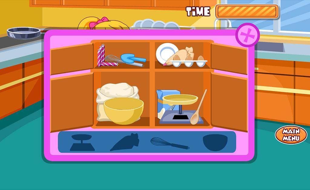 Surprise cake slacking game