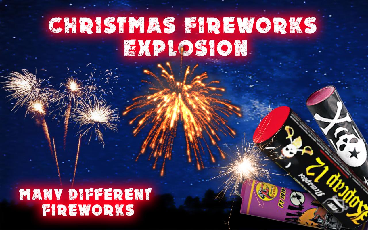 Christmas Fireworks Explosion