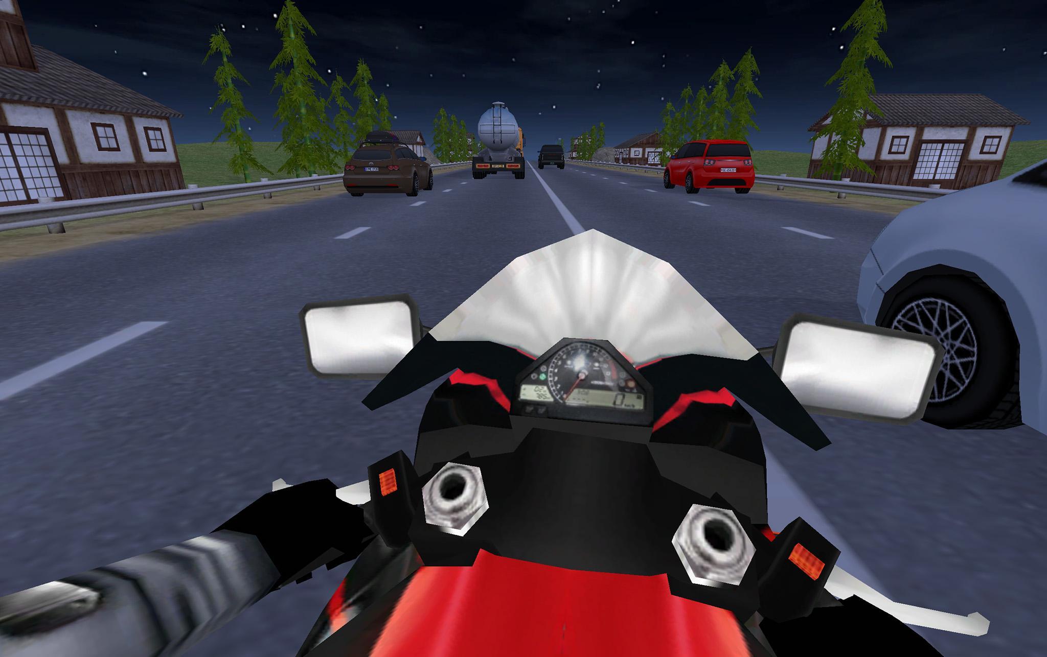 Highway Traffic Rider 3D - Moto Racing Simulator