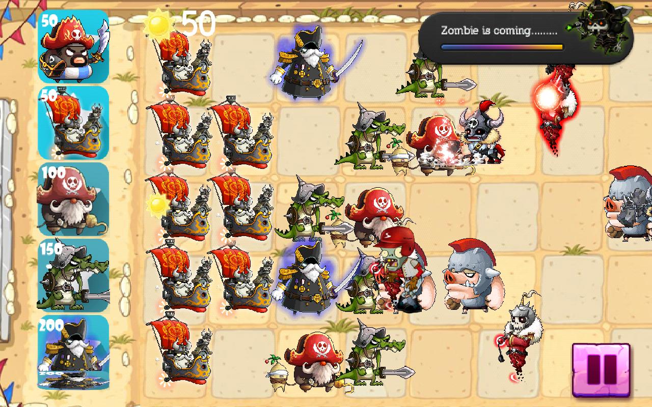 Pirate vs Zombie
