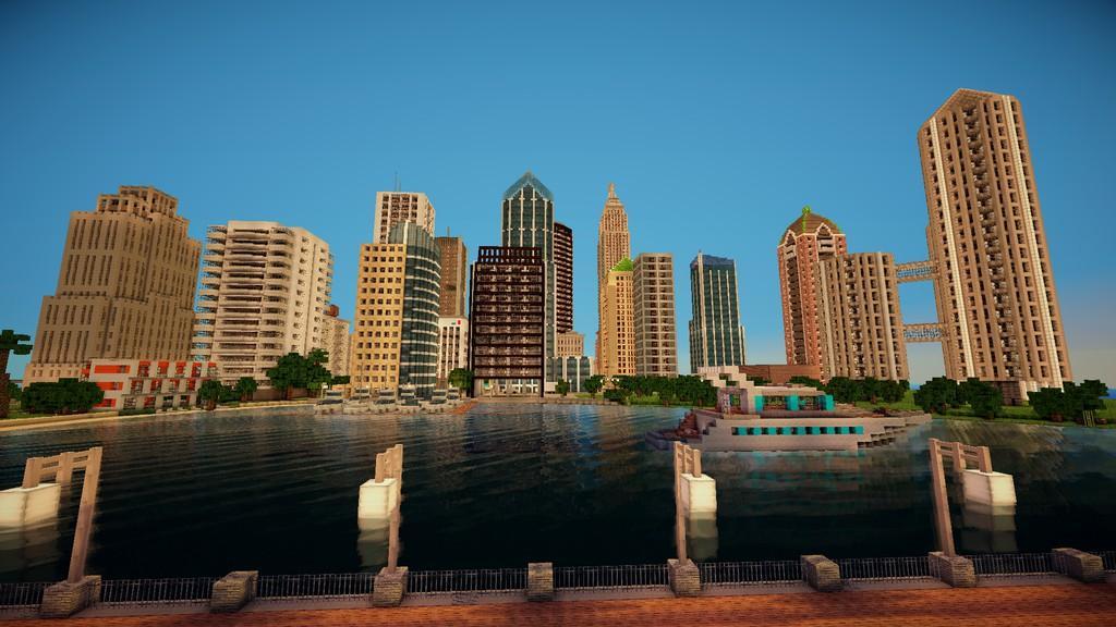 Perfect Tower City Minecraft