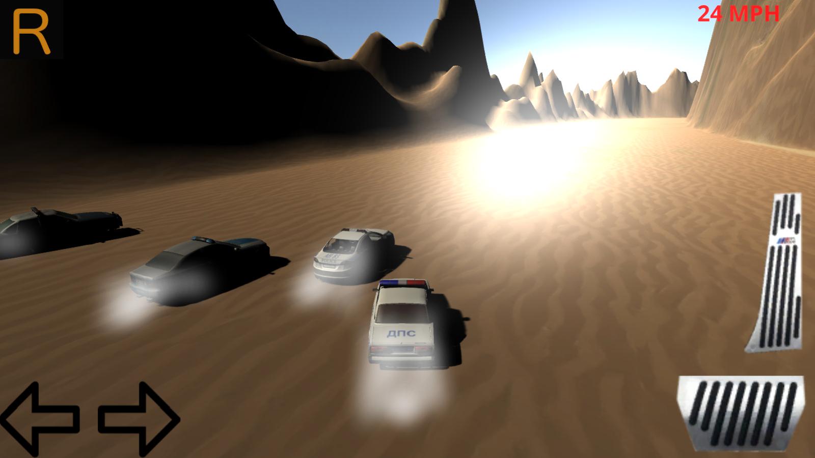 Racer traffic Police van games