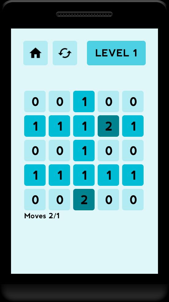 ZEROS - Brain puzzle numbers