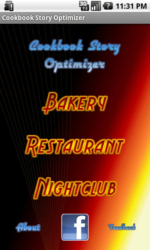 Cookbook Story Optimizer