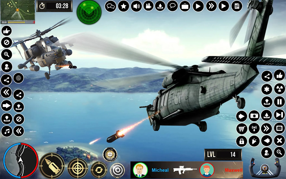 AIR FORCE HELICOPTER SIMULATOR