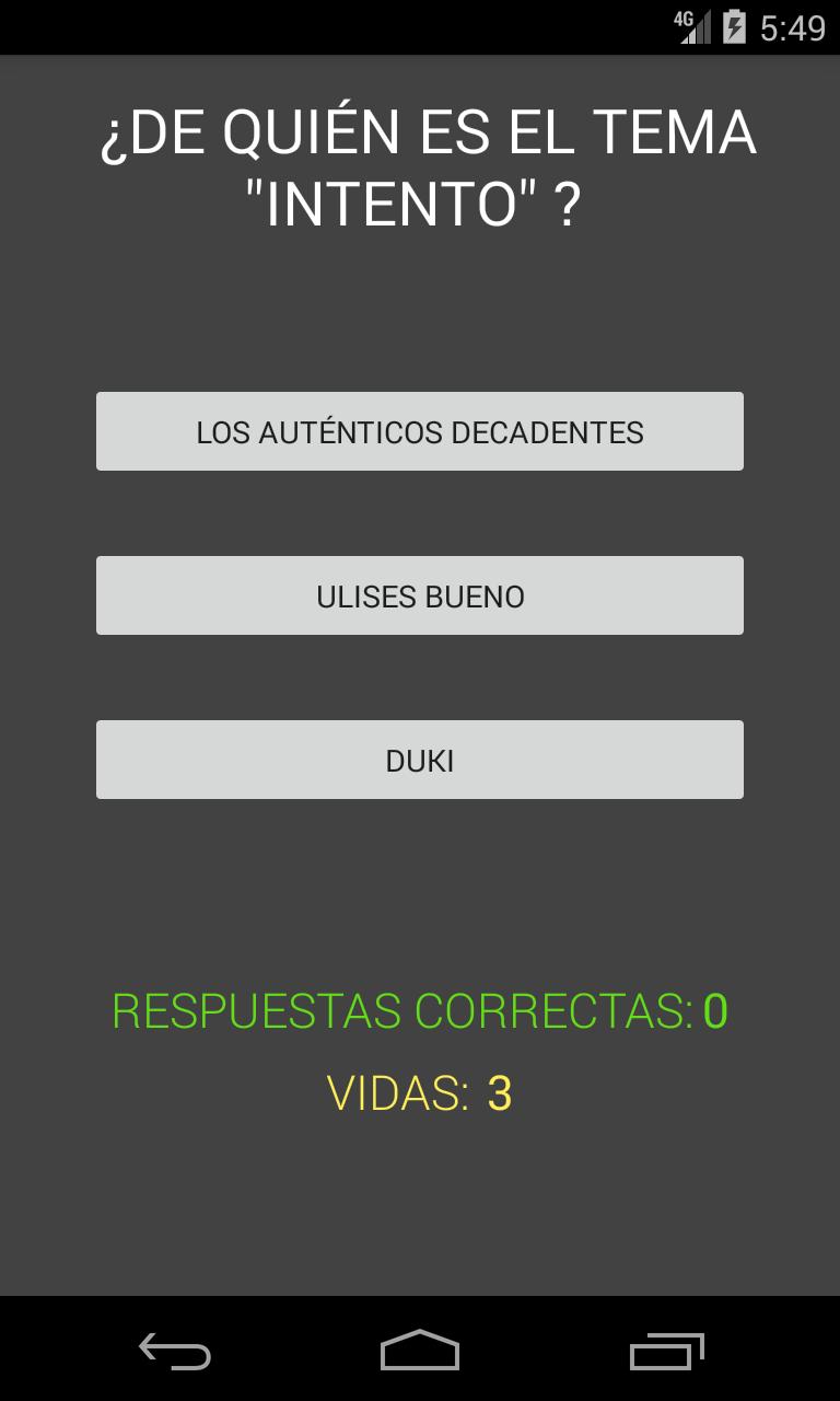 Trivia Musical