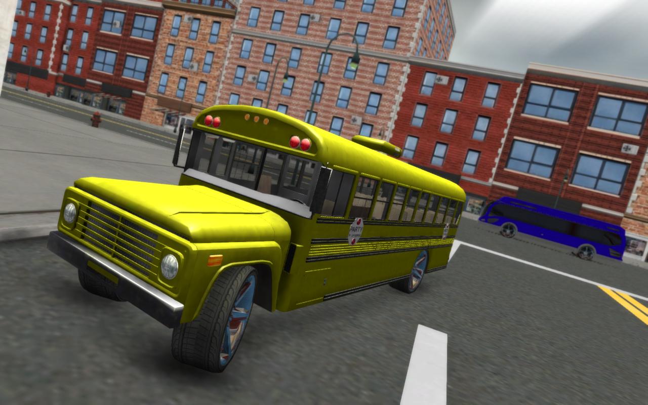 Passenger Bus vs Thief Pursuit