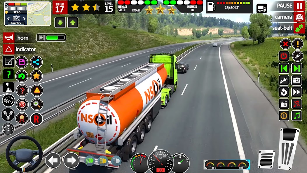 Cargo Truck Real Oil Tanker